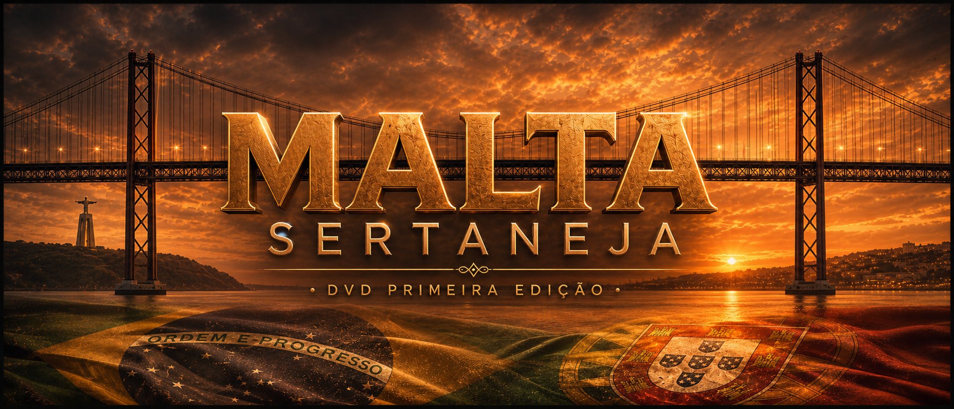 Malta Sertaneja Portugal · DVD Primeira Edição